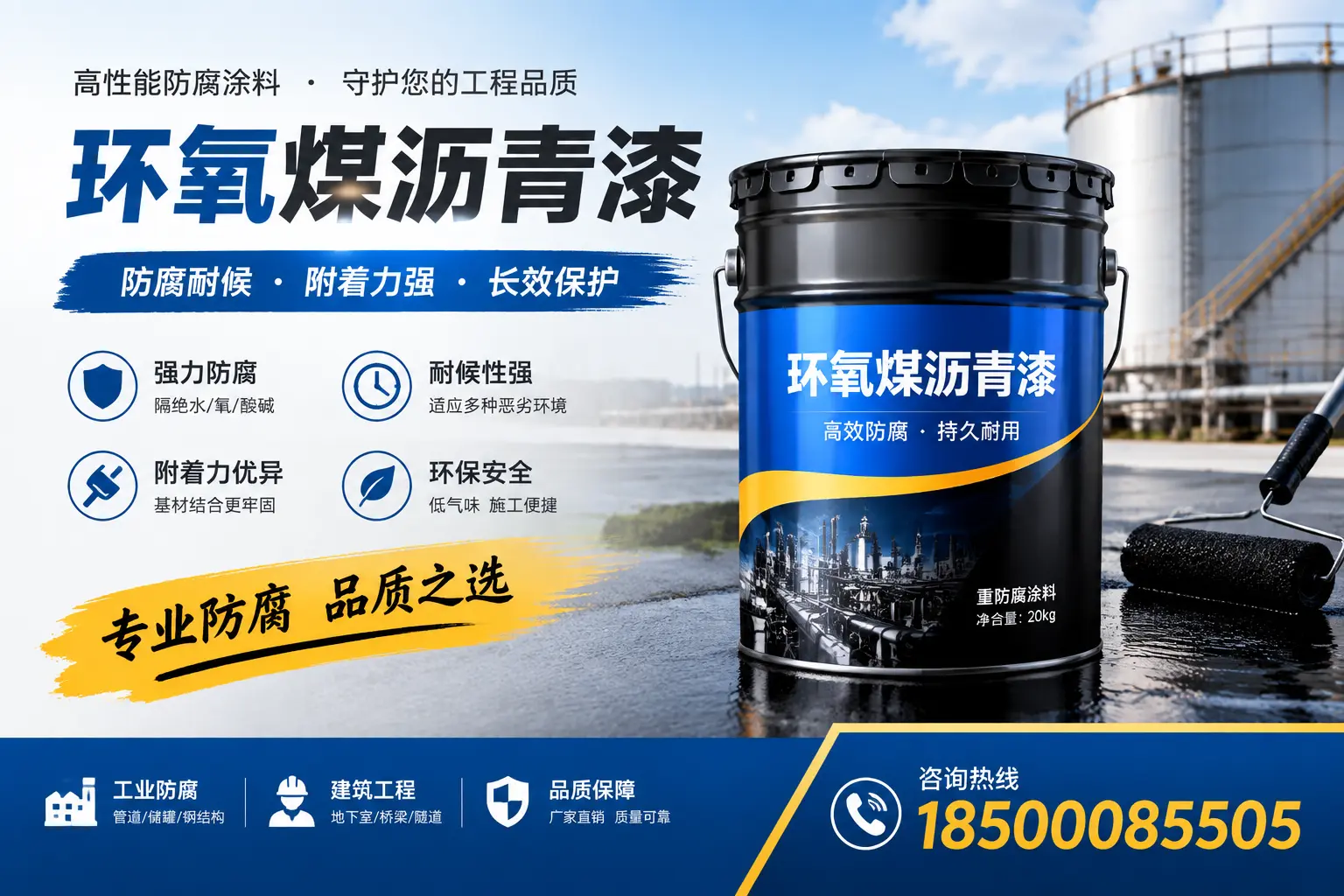 如何选择适合的环氧煤沥青漆？雅安市场选型指南